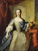 Jean Marc Nattier Portrait of Charlotte Louise de Rohan as a vestal virgin painting